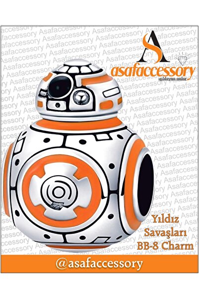 asaf Star wars charm | gümüş kaplama