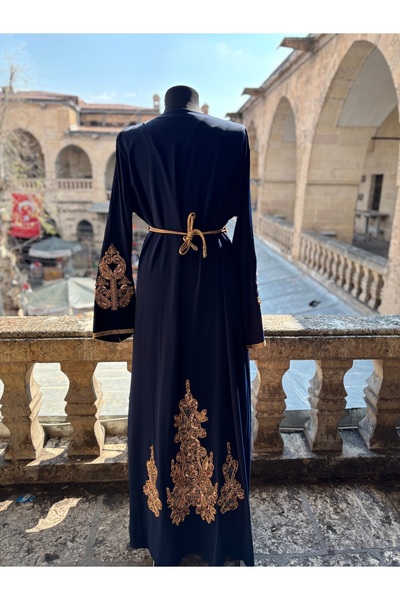 MODA Yöresel Kadın Kemerli Kaftan Abiye