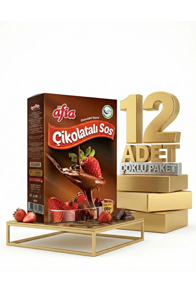 Afia Çikolatalı Sos 12x100 Gr