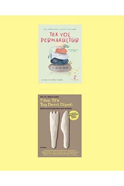 hayykitap 7'DEN 70' TAŞ DEVRİ DİYETİ - TEK YOL PERMAKÜLTÜR
