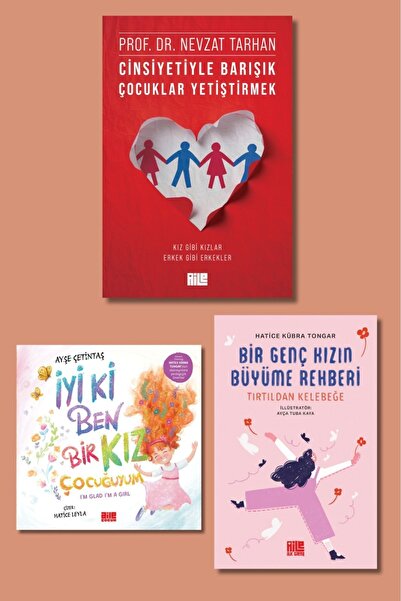Aile Yayınları Kızlar I?çin Cinsiyetiyle Barışık Çocuklar Seti / Nevzat Tarha...