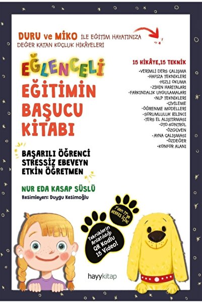 hayykitap Eğlenceli Eğitimin Başucu Kitabı - Nur Eda Kasap Süslü 9786257909983