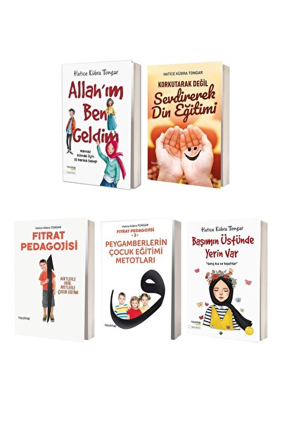 hayykitap Hatice Kübra Tongar Sevdirerek Din Eğitimi Seti 5 Kitap- Fıtrat 1-F...
