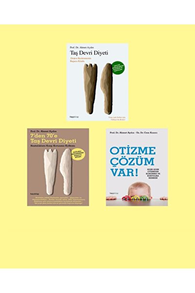 hayykitap Prof. Dr. Ahmet Aydın 3'lü Kitap Seti