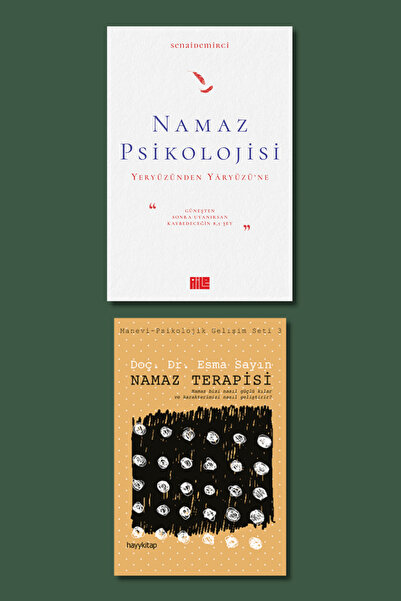 hayykitap Namaz Psikoloji 2 li Set / NAMAZ TERAPİSİ DOÇ. DR. ESMA SAYIN - NAM...