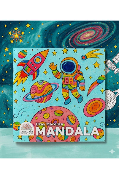 Art Terapi Mandala Yayınları MANDALA ÇOCUKLAR İÇİN BOYAMA KİTABI