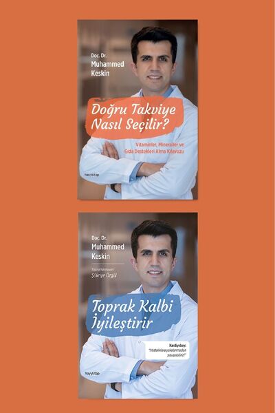 hayykitap DOÇ. DR. MUHAMMED KESKİN 2 Lİ SET / TOPRAK KALBİ - DOĞRU TAKVİYE NA...