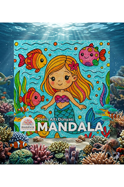 Art Terapi Mandala Yayınları MANDALA ÇOCUKLAR İÇİN BOYAMA KİTABI