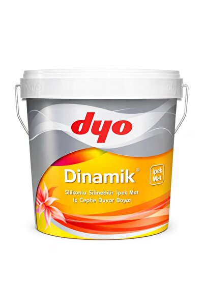 Dyo Dinamik Silikonlu İpek Mat İç Cephe Boyası 2.5 Lt Beyaz