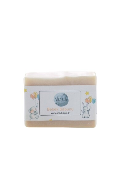 SHRUB Elyapımı Doğal Bebek Sabunu-Aynısefa & Shea Butter Özlü-Yenidoğan ve Ha...