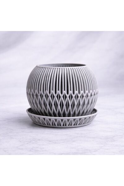 Homentum Ghiveci decorativ Alva – plante suculente, birou elegant – 10 cm