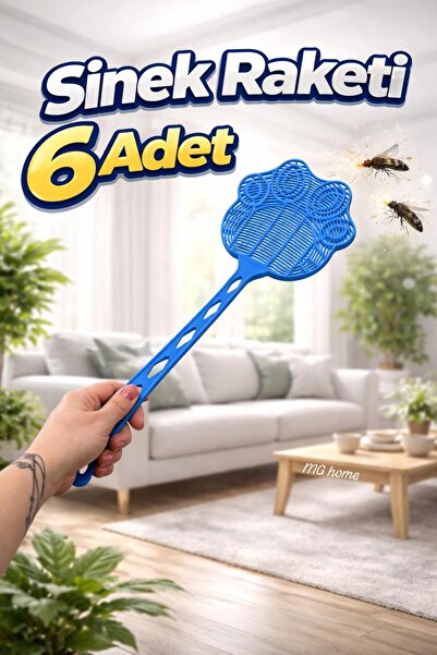 VENON 6 Adet 🦟Sinek Raketi Sinek Öldürücü Plastik Sinek Kovucu Sinek Vurma A...