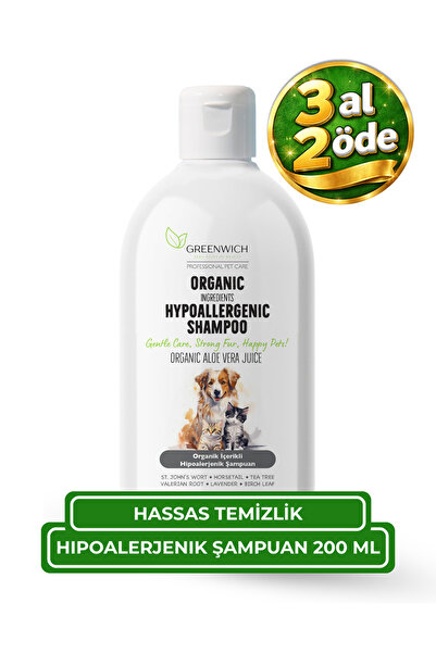 Greenwich Zero Point of Beauty Hipoalerjenik Şampuan 200 ml | Tüy Dökülme Kar...