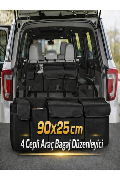 Ankaflex أدوات تنظيم صندوق السيارة، منظم تخزين عملي للجيب، حقيبة السيارة، ملح...