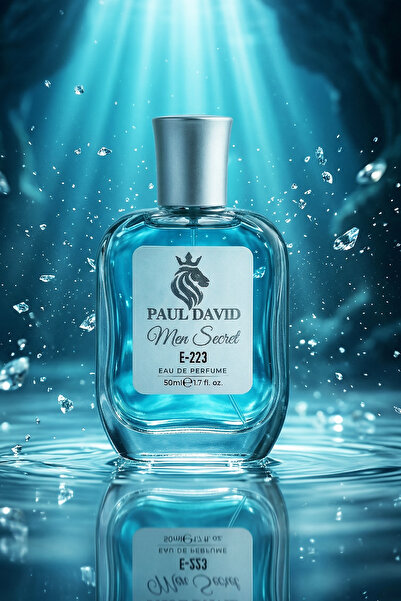 Paul David E-223 Oryantal Vanilya Erkek Eros Parfüm EDP Uzun Süre Kalıcı 50 ml
