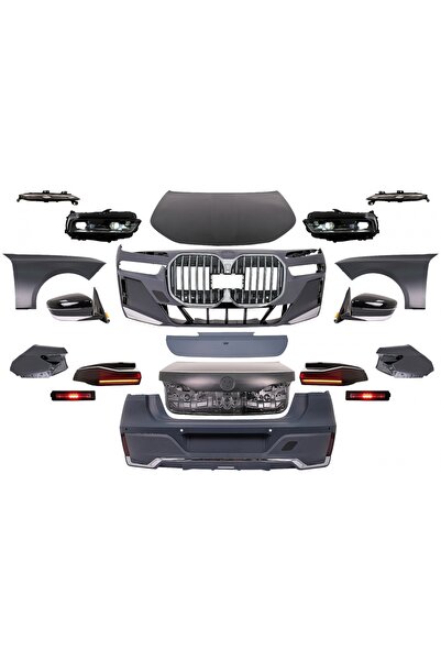 tuningset Kit caroserie compatibil cu BMW Seria 7 F01 2008-2015 Conversie la G70