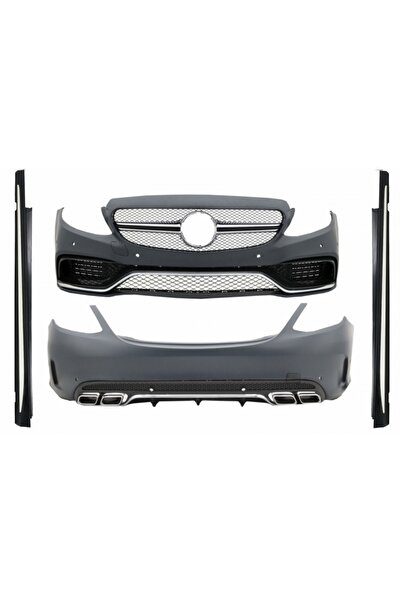 tuningset Kit caroserie compatibil cu Mercedes C-Class W205 Sedan 2014-2018 C63