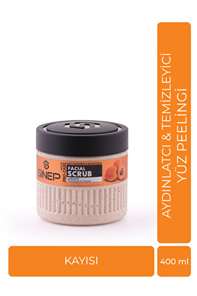 Sinep FACE&BODY SCRUB 400ML 4- APRICOT