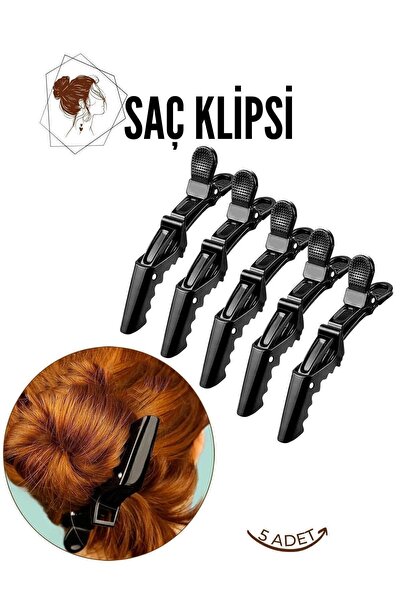 Transformacion Щипки за коса, 5 броя, дизайн с крокодил