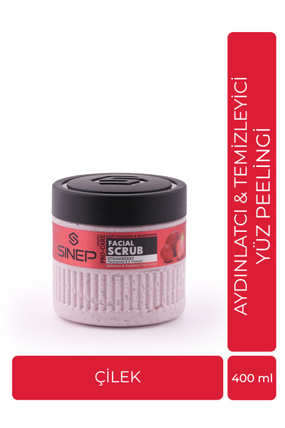 Sinep FACE&BODY SCRUB 400ML 3- STRAWBERRY