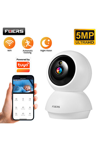 Choice كاميرا 5 ميجابكسل بقابس أوروبي، كاميرا واي فاي 5 ميجابكسل تعمل مع نظام...