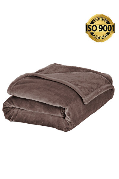 Master Home Textile بطانية مخملية خفيفة الوزن، 350 جرامًا للمتر المربع، مقاس ...