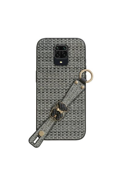 Zebana Xiaomi Redmi Note 9S Compatible Case Teddy Silicone Case Black