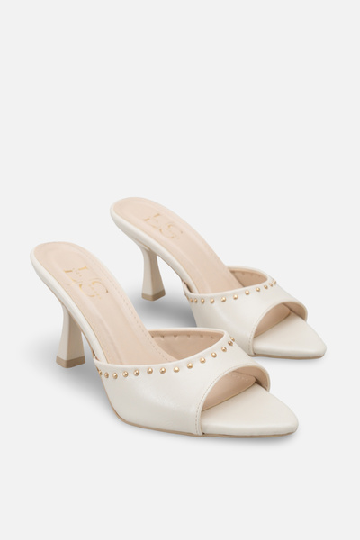 Liza Shoes Di̇na Women's Stone Detailed Heels t Slipper A006-K1912