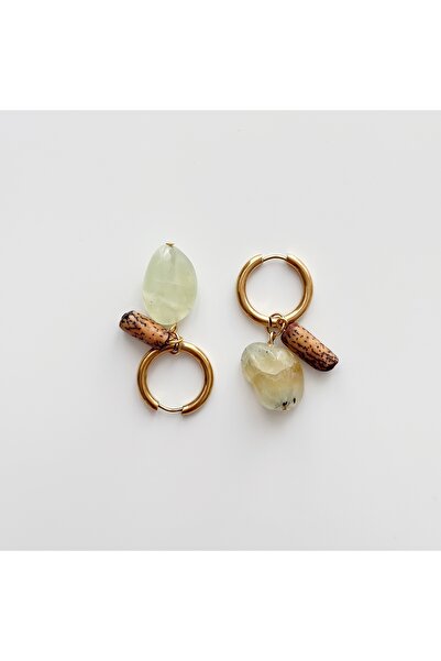 Vesce Atelier Preyn Earrings |   Natural Stone