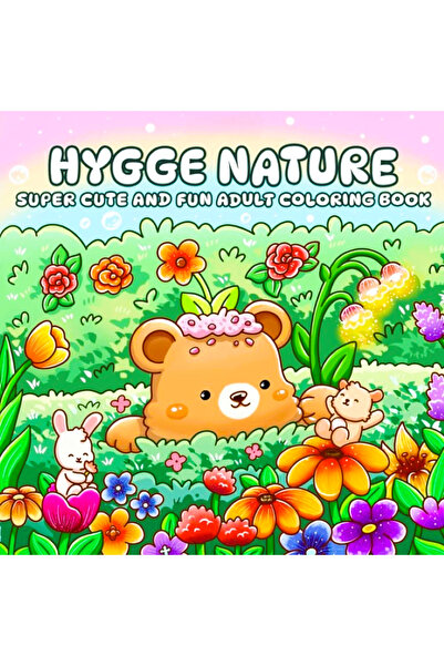Disney Hygge Nature Tails Coloring Book 100 Illustrations A4 Laminated Cardbo...