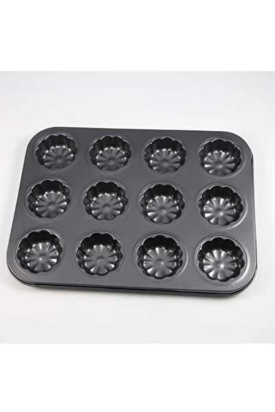 OEM Muffin tray 12 shapes – carbon steel, non-stick, durable