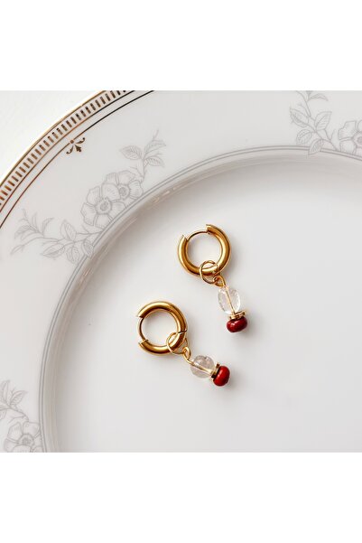 Vesce Atelier Jasper Earrings |   Natural Stone