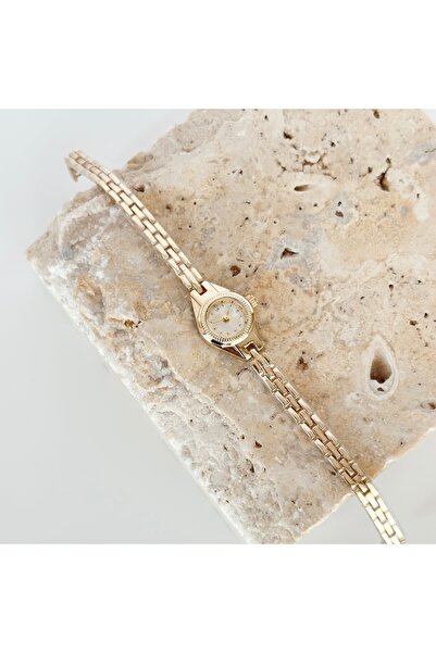 Vesce Atelier Kiera Gold Saat White