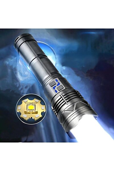 FAVBOX OR-G500 6000 Lümen 200W Profesyonel El Feneri | 3000m Menzil, Powerban...