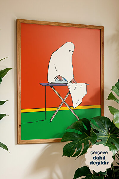 Persona Istanbul "The Everyday Phantom" - İronik Pop-Art İllüstrasyon Posteri...