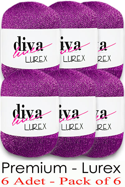 Diva İplik Lurex Premium - 13 kupina (paket od 6)