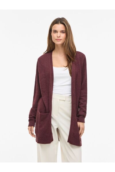 VILA Strickjacke VIRIL Basic Strick