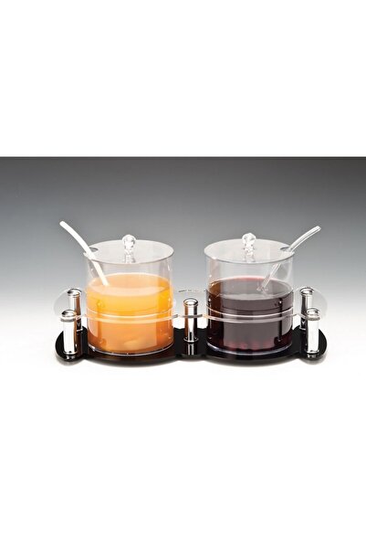Zicco Policarbon Double Sauce Bowl and Jam Bowl