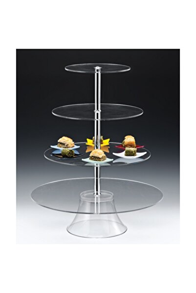 Zicco Four-Tier Round Presentation Stand