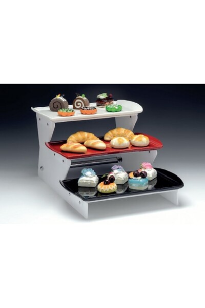 Zicco Ladder Model Three-Tier Presentation Stand