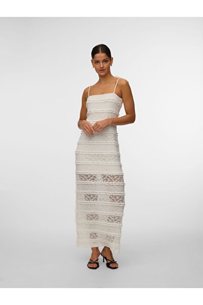 Vero Moda Kleid VMLUCIA Langes Kleid