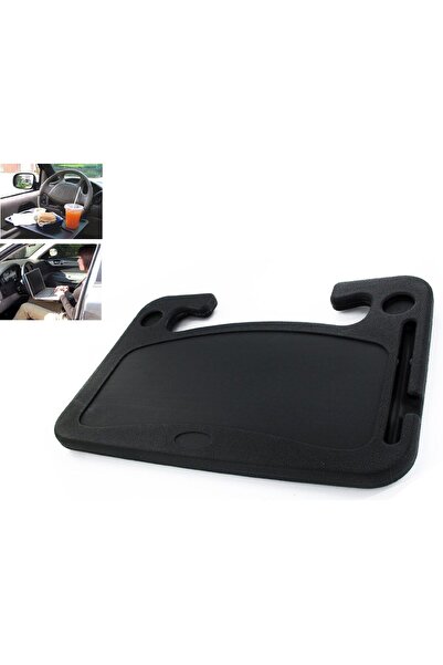 Roomlyne Multifunctional Car Laptop Food Steering Wheel Tray Drink Holder Des...