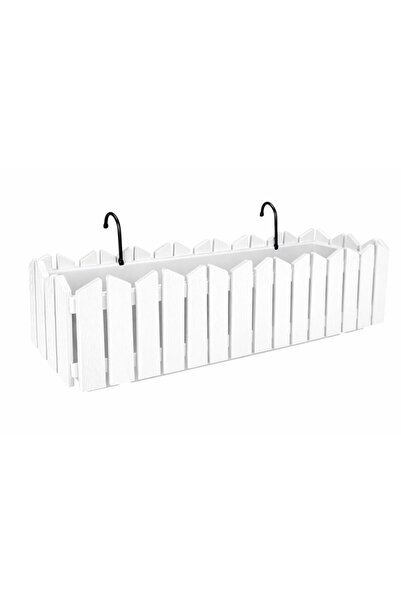 Omnipazar OZN-616 Efes Askılı Balkon Saksı Takımı 9 Litre No:2