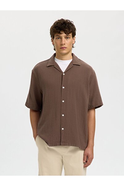 SELECTED Kurzarmhemd Relaxed Fit