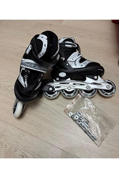 Kayra 31-34 Adjustable 2 in 1 Training Skating Silicone Wheel