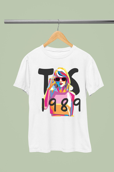 MAGORS Taylor Swift Printed 100% Cotton Lu Regular Fit Tshirt