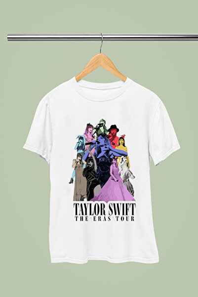 MAGORS Taylor Swift Printed 100% Cotton Lu Regular Fit Tshirt