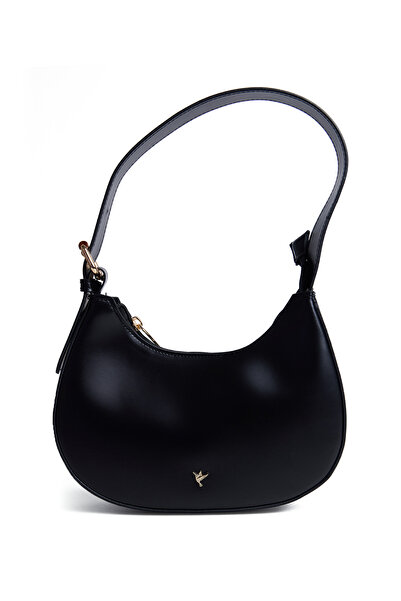 Fabrika Siyah Kadın Omuz Çantası BRIA-RAVIN