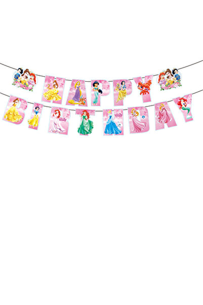 Generic Brand Princess Banner Birthday Party Decor