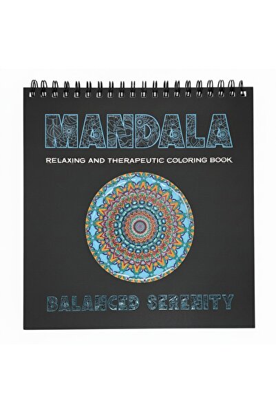 Libra Coloring book 31X31 Mandala - Balanced Serenity - 25 sheets 170g spiral